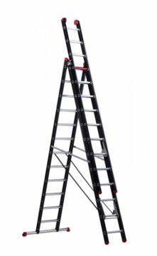 ALTREX Mounter Лестница с анодированием 3X12 ступ. (арт. 123612)