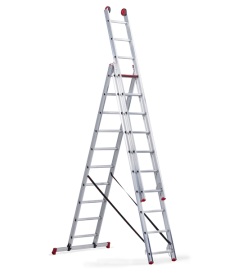 ALTREX All Round Лестница трехсекционная комбинированая 3Х12 ступ. (арт. 108512)