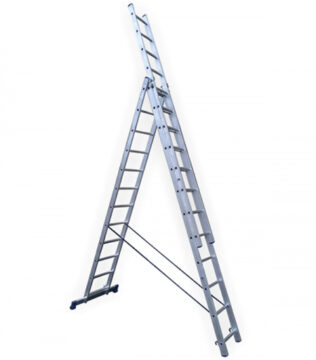 STAIRS Универсальная трехсекционная лестница 3х13 ступ. (арт. AL313)