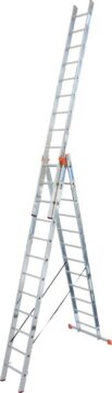 KRAUSE Tribilo Универсальная 3-секционная лестница 3x12 ступ. (арт. 120953)